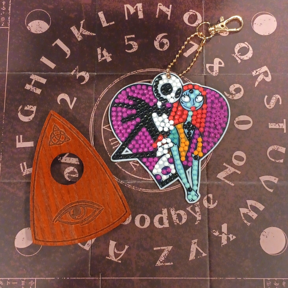 Nightmare Before Christmas Keychain-Handcrafted